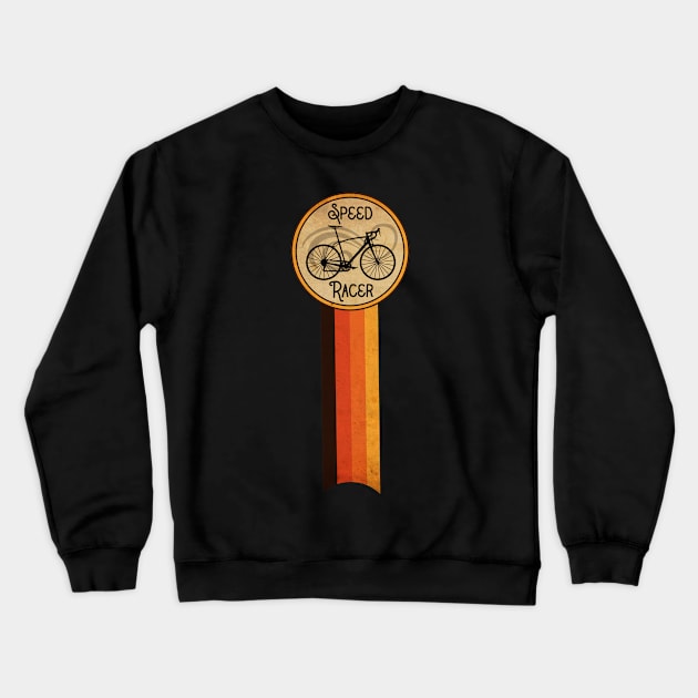 Road Race Bike Crewneck Sweatshirt by CTShirts